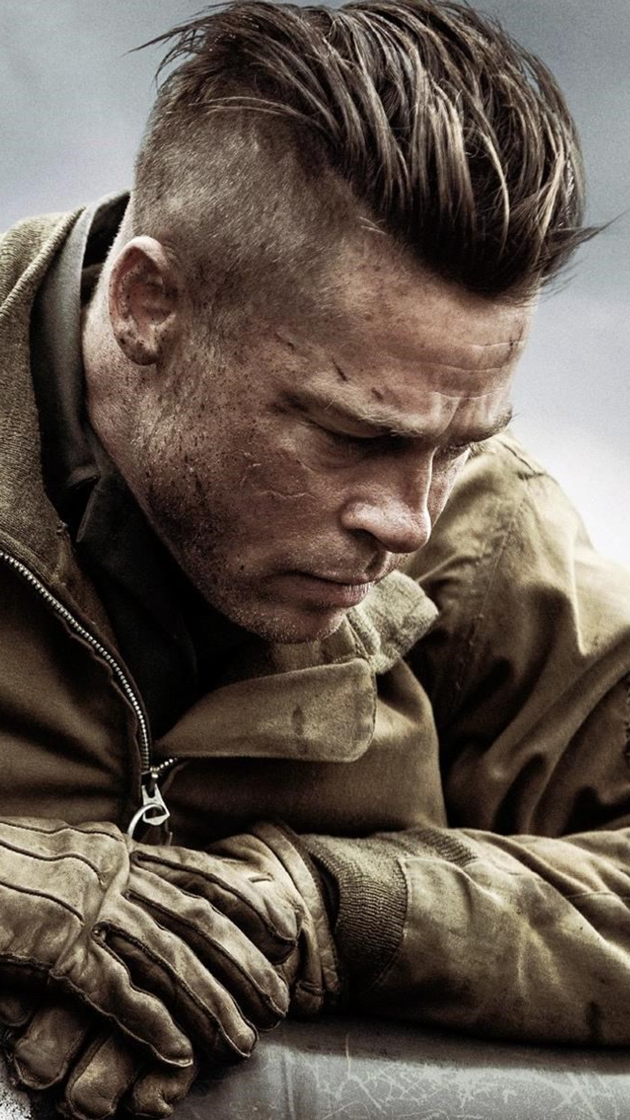 1920X1080 Brad Pitt In Fury Movie Laptop Full Hd 1080P Hd 4K