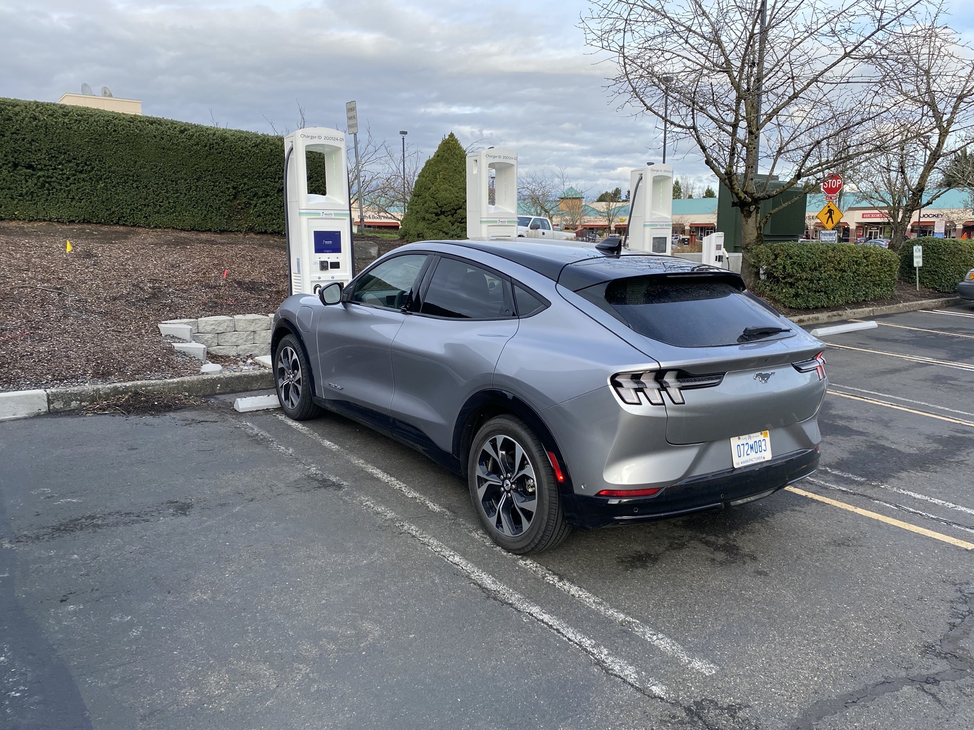 2021 Mustang Mach E How Fast Does The Ford Ev Charge Up On Road Trips