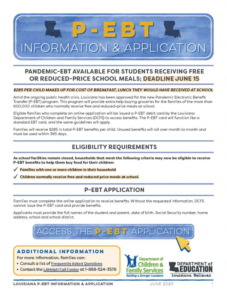 2024 25 Application For Free Reduced Price School Meals Summer Ebt