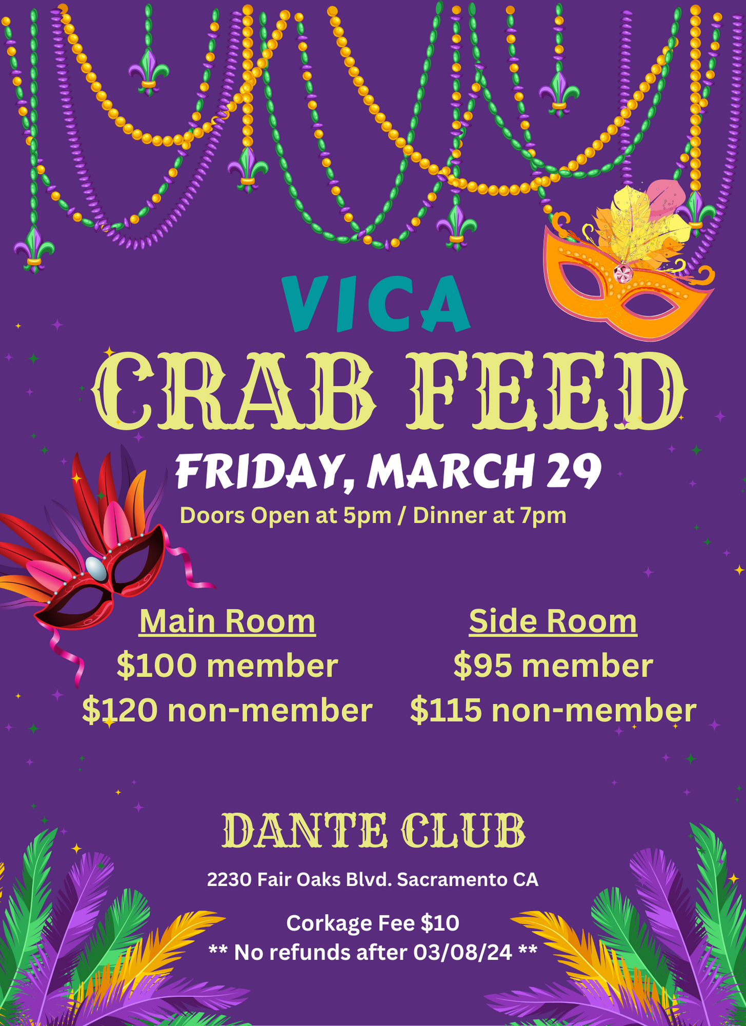 2024 Auction Amp Crab Feed