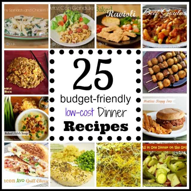 25 Budget Friendly Dinner Recipes About A Mom