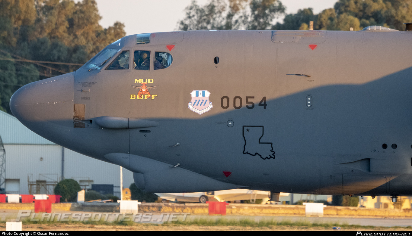 60 0054 United States Air Force Boeing B 52 Stratofortress Photo By Oscar Fernandez Id 1351002