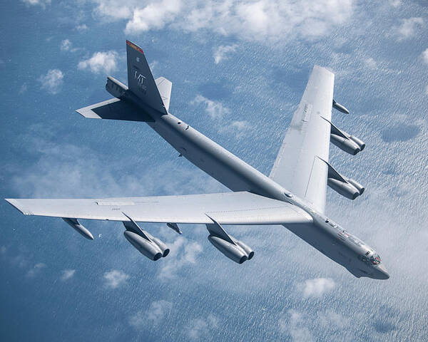 A U S Air Force B 52 Stratofortress From The 5Th Bomb Wing Photograph By Paul Fearn Pixels