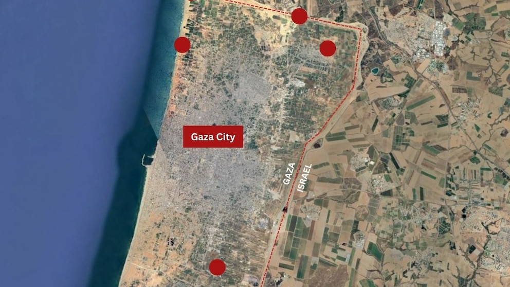 A Visual Analysis Of Israel S Ground Operation In Gaza Abc News