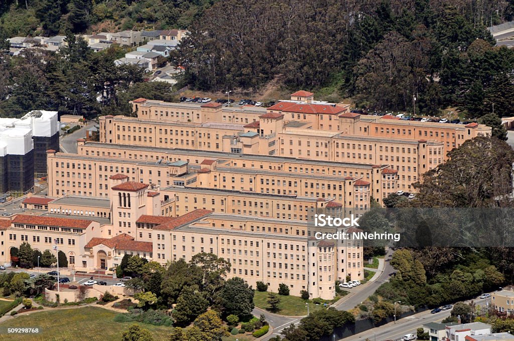 Aerial View Of Laguna Honda Hospital San Francisco California Stock Photo Download Image Now