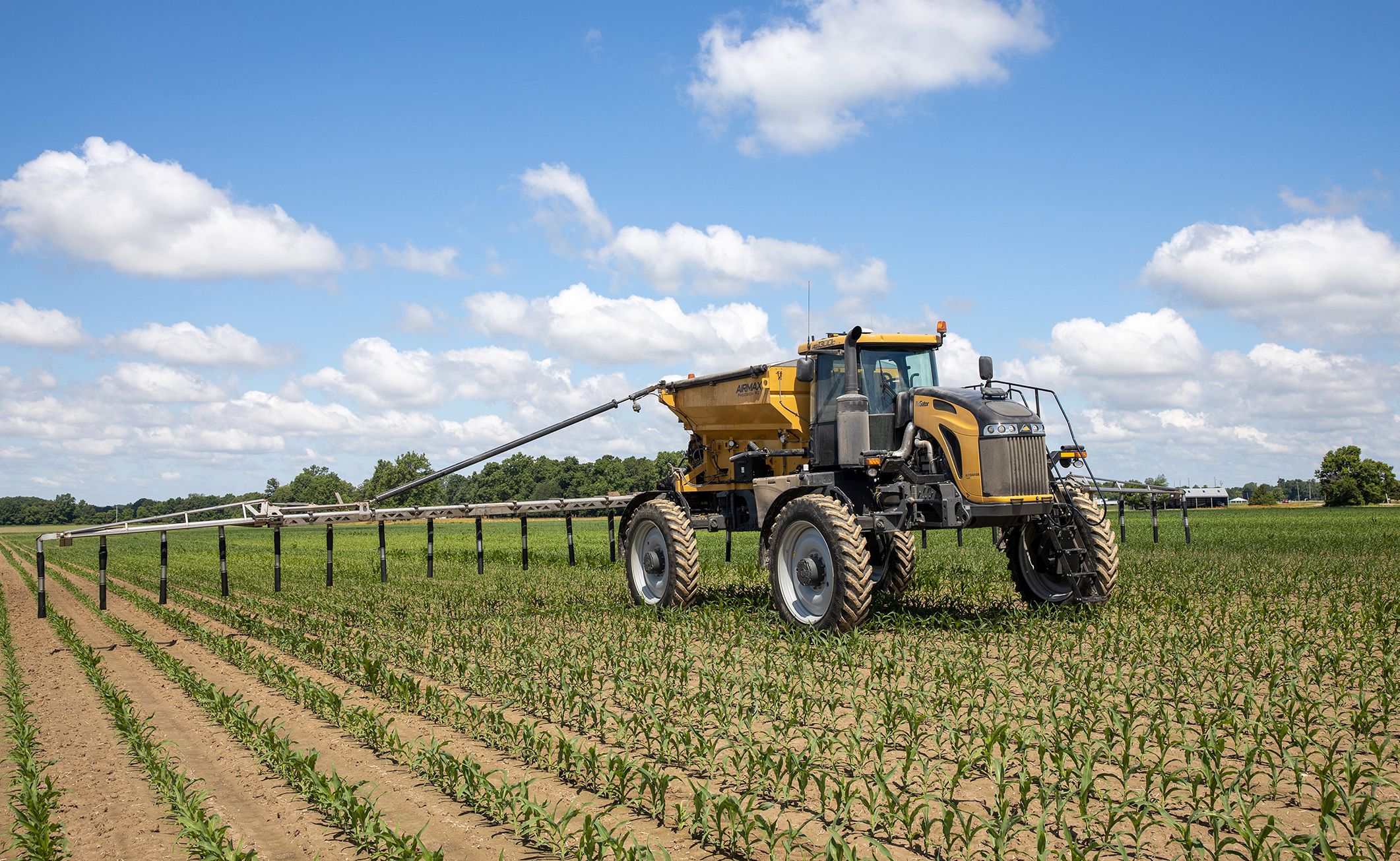 Agco Launches Drop Tube Kit Rogator Airmax Precision R1 R2