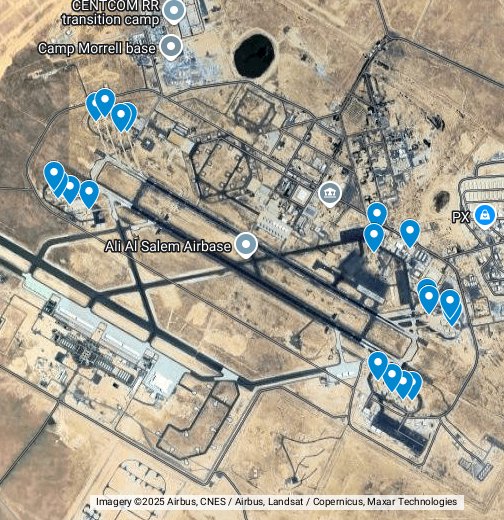 Ali Al Salem Air Base Google My Maps