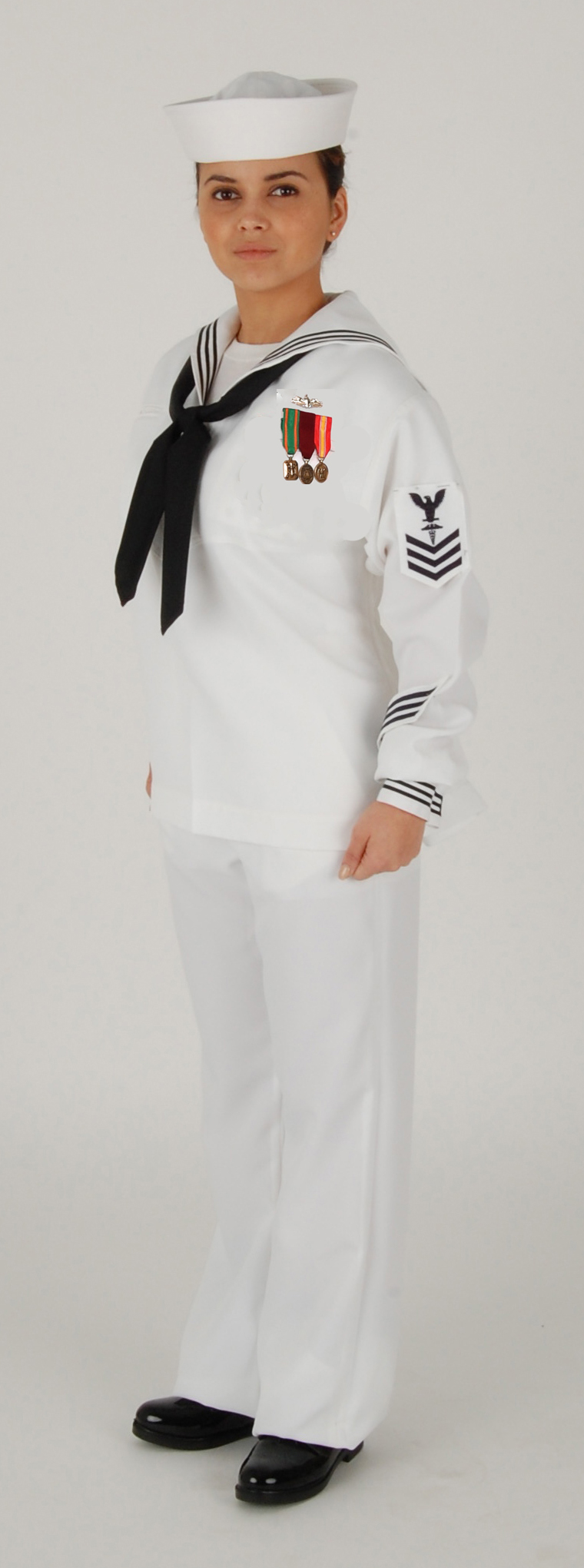 American Navy Uniform White