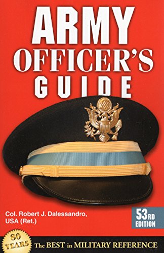 Army Officer S Guide Dalessandro Robert J Dr 0011557014549 Amazon