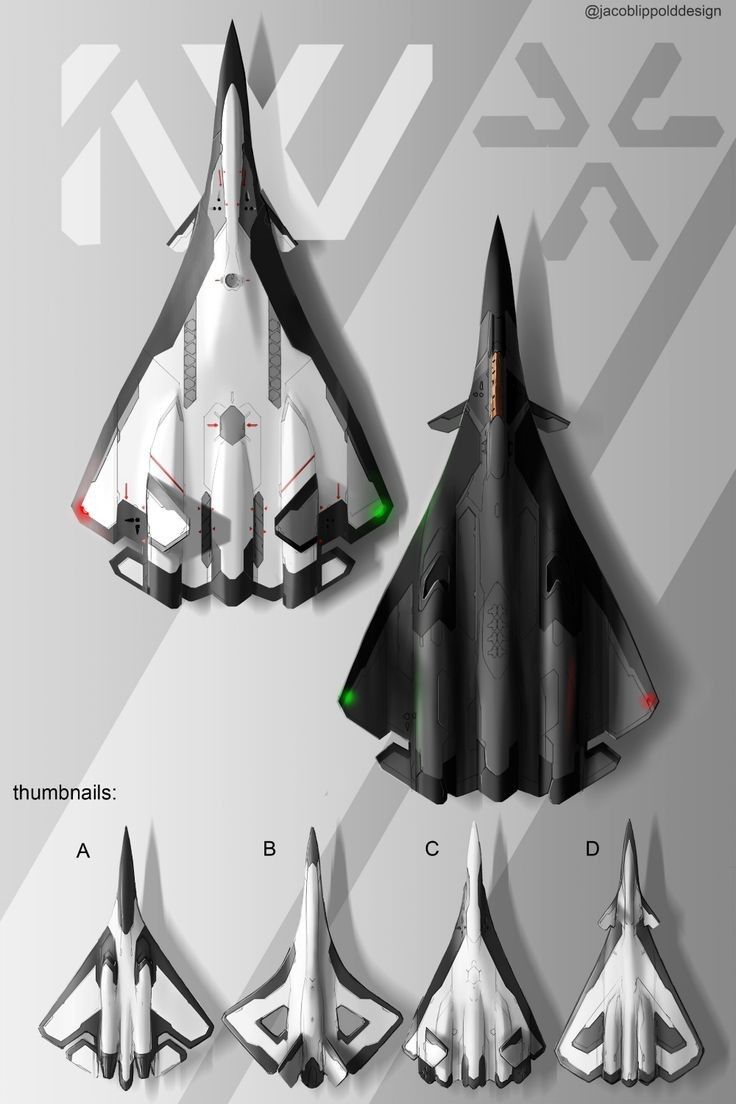 Artstation Fighter Jet Concept Design