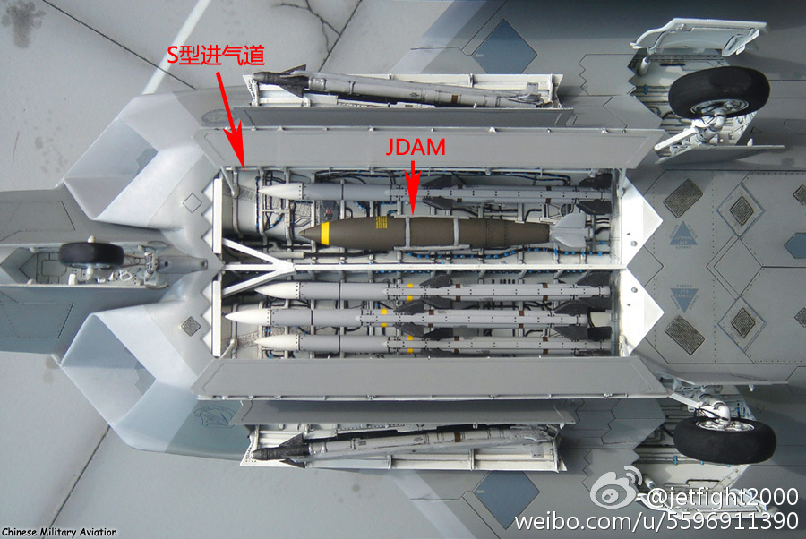 Asian Defence News Plaaf J 20 Internal Weapon Bays