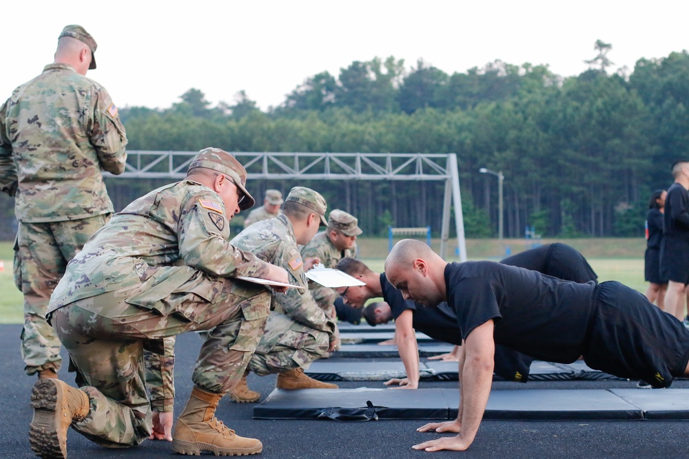 Basic Training Physical Fitness Test