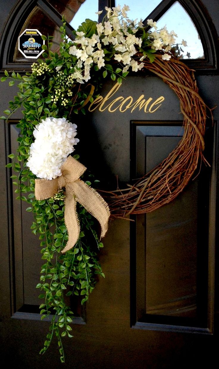 Best Diy Front Door Wreaths Easy To Make 13 Diy Spring Wreath Door