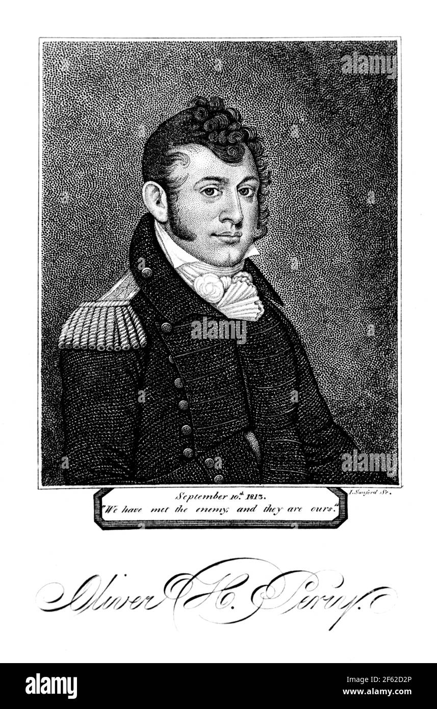 Biography Of Oliver Hazard Perry American Naval Hero