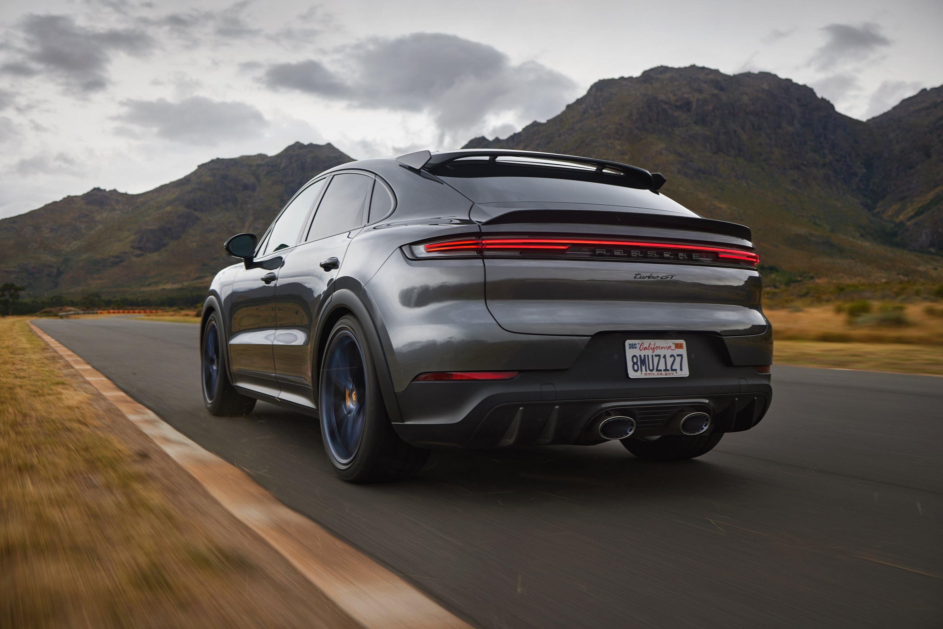 Black Porsche Cayenne Suv