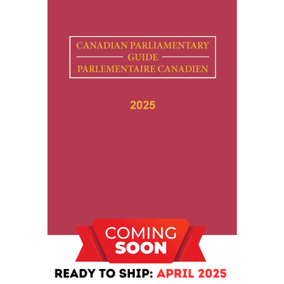 Canadian Parliamentary Guide Grey House Publishing Canada