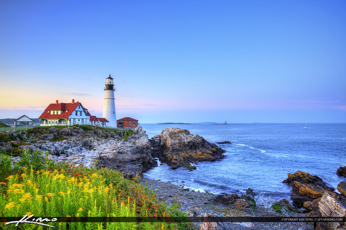 Cape Elizabeth Lighthouse Portland Head Light