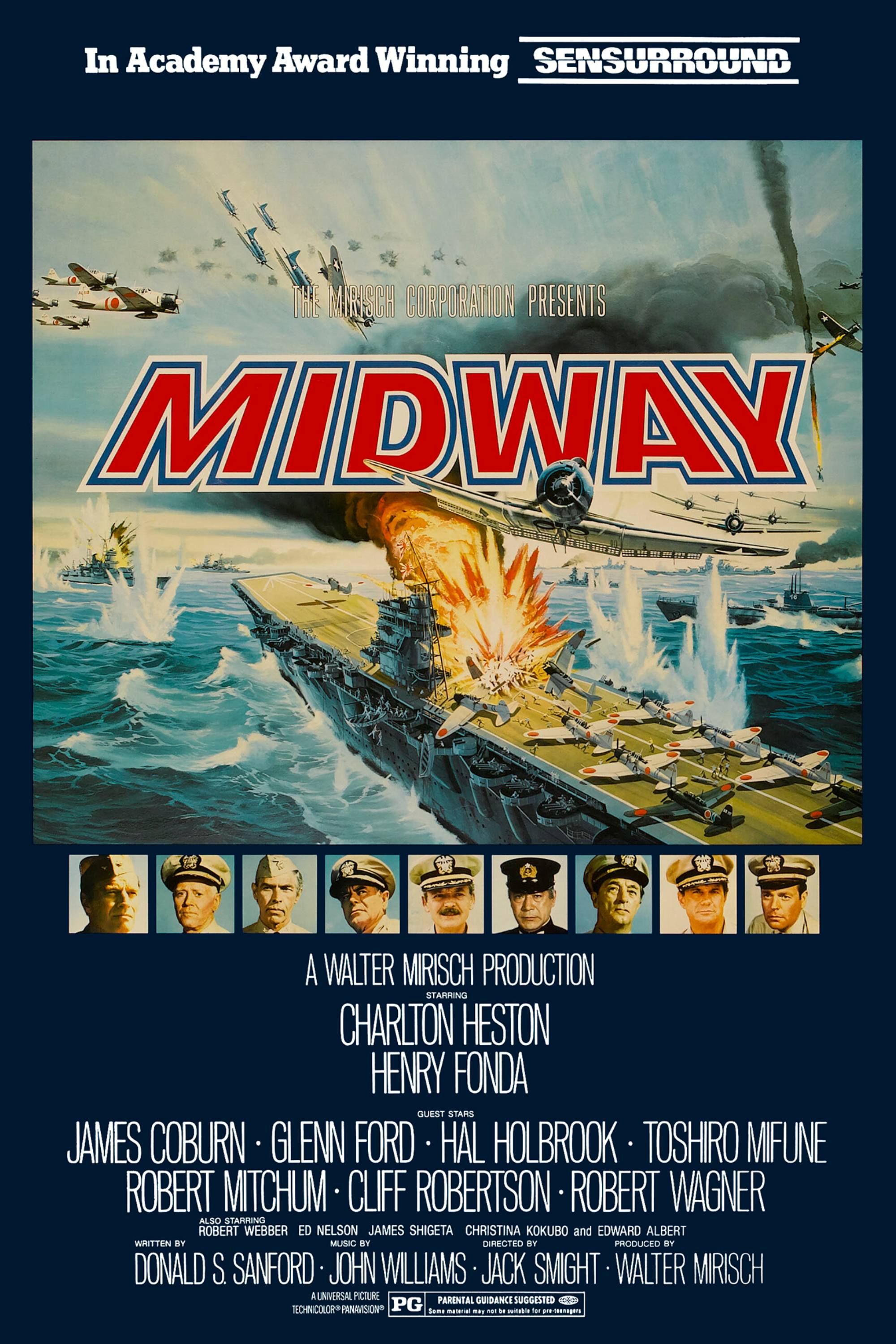 Cast Of Midway 1976