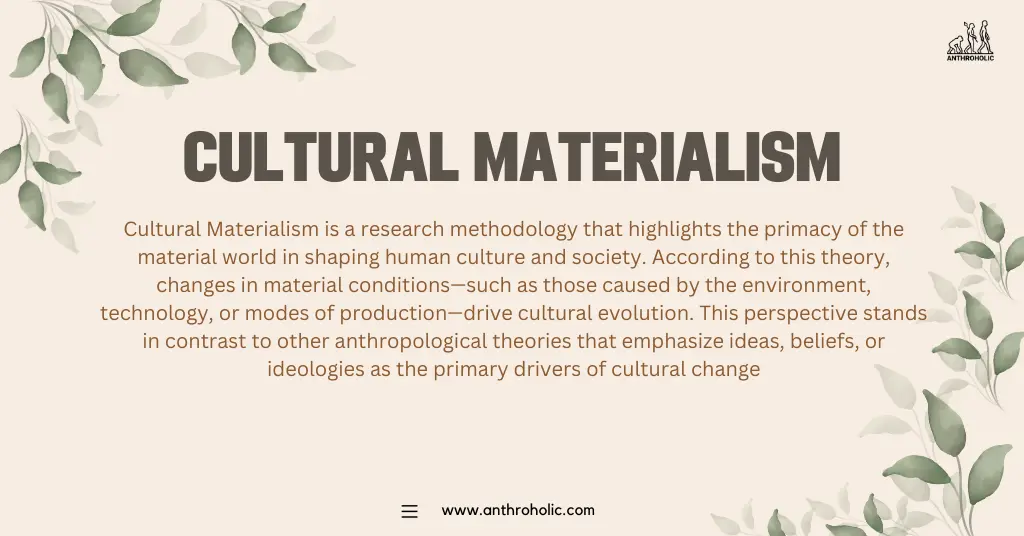 Cultural Materialism