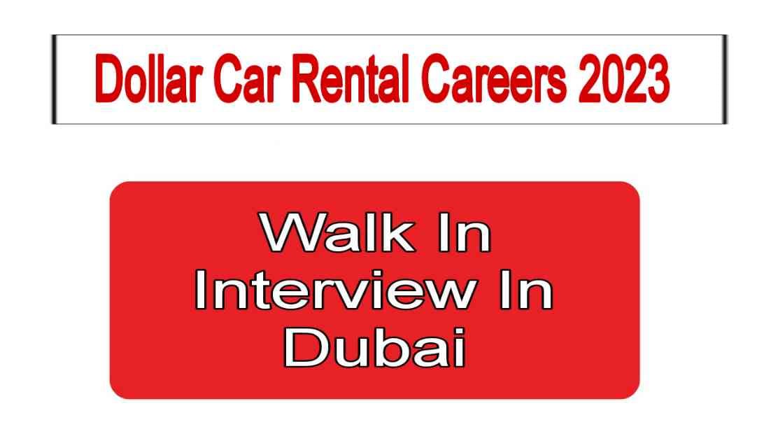 Dollar Car Rental Jobs Dollar Car Rental Openings 2023 Walk In