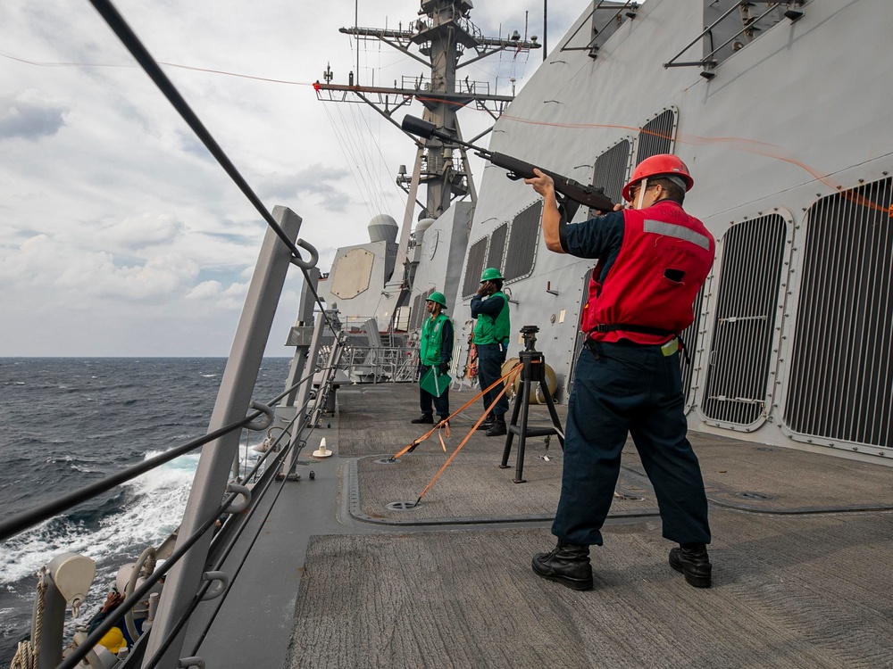 Dvids Images Uss Delbert D Black Conducts Ras With Usns Alan