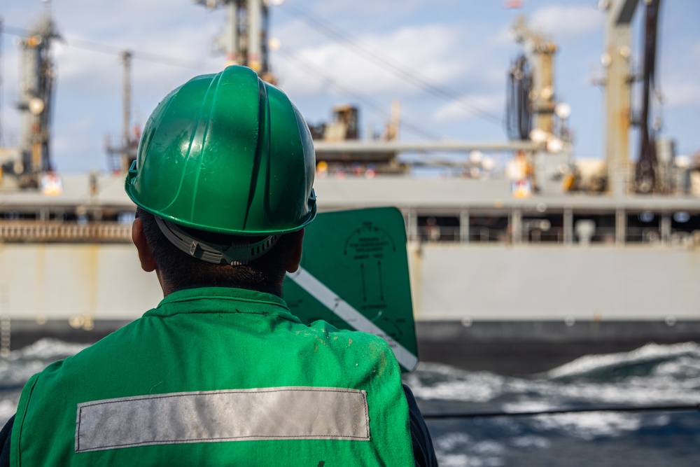 Dvids Images Uss Laboon Conducts A Replenishment At Sea With Usns