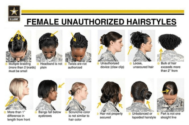 Easy Military Hairstyles 2021 Updated Army Grooming Regulations Ar