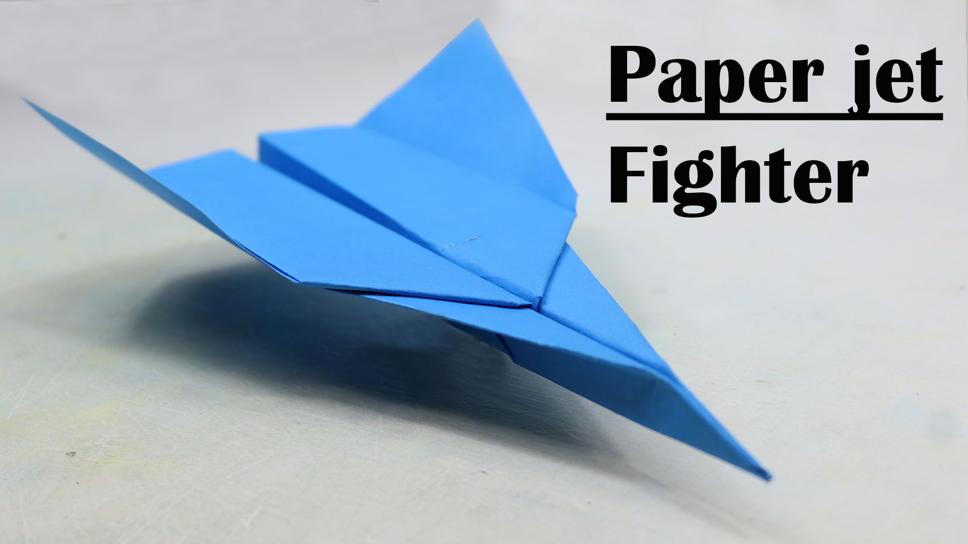 Fighter Jet Paper Plane