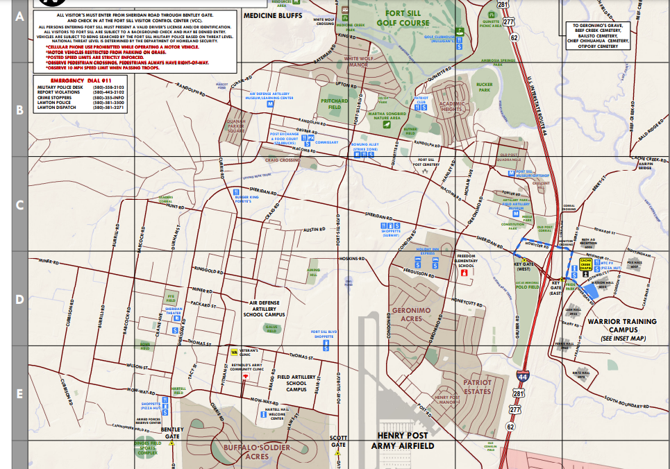 Fort Sill Zip Code