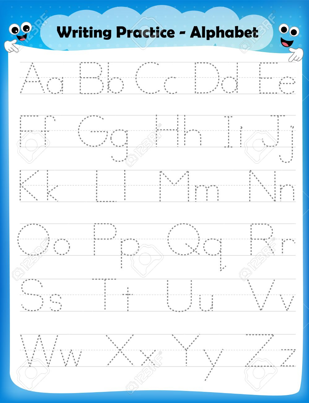 Free Alphabet Letters Printable Kindergarten