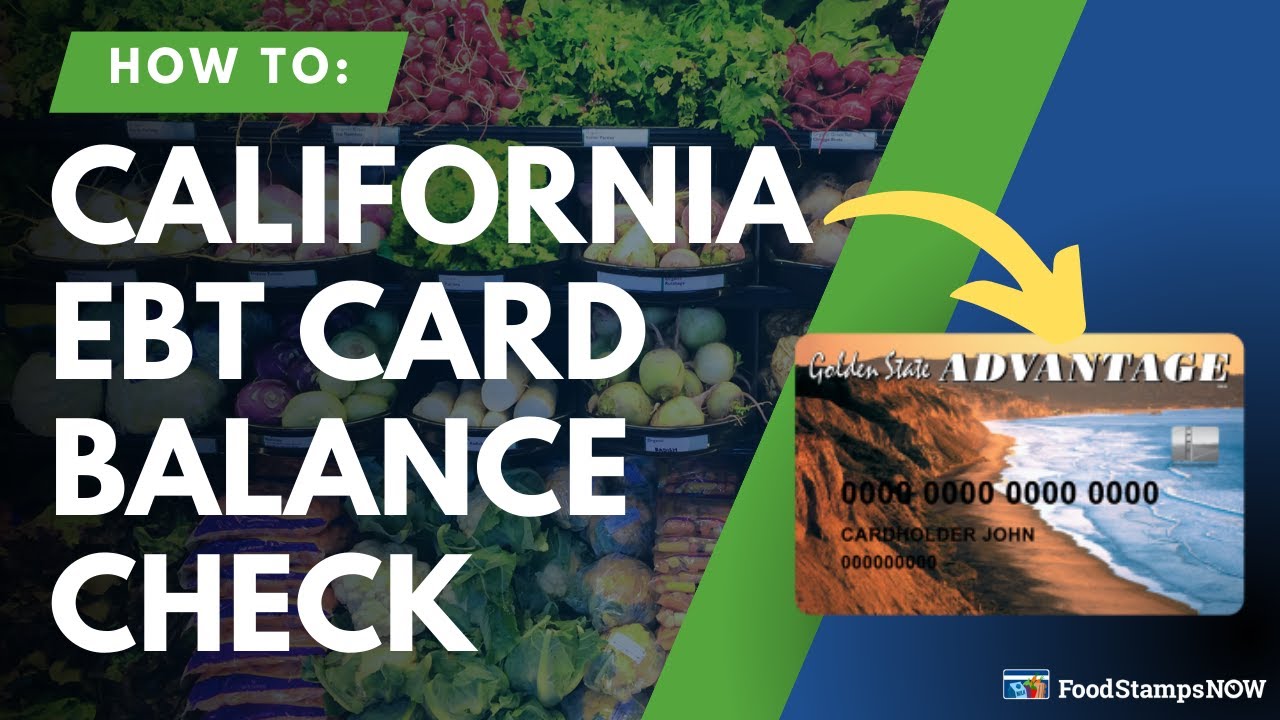 How Do I Activate My California Ebt Card Youtube