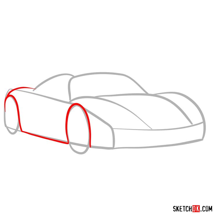 How To Draw Porsche 918 Spyder Supercars Sketchok Easy Drawing Guides