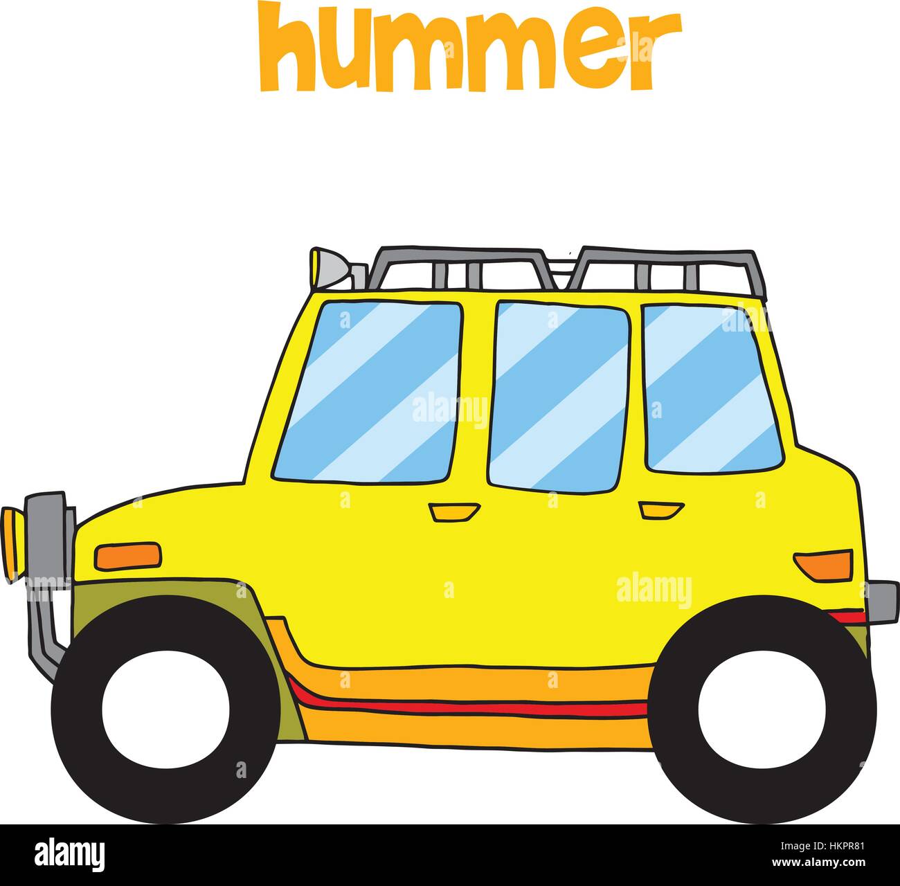 Hummer 4X4 Stock Vector Images Alamy