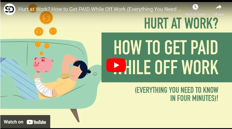 Hurt At Work How To Get Paid While Off Work