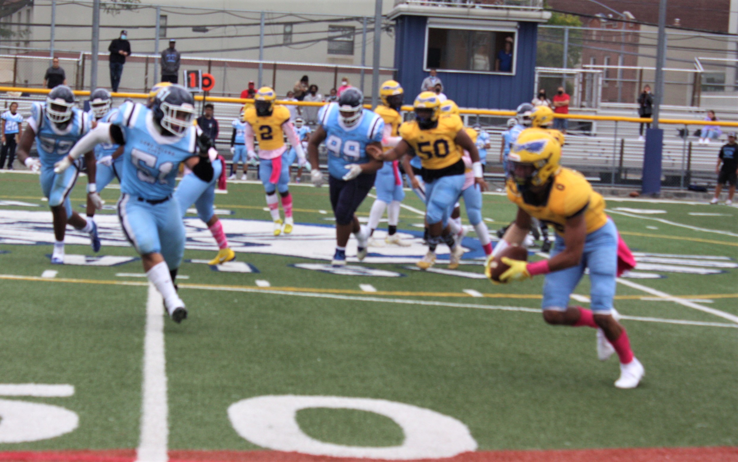 Isaiah Allen S Five Td Performance Propels August Martin Football To 62 0 Win Over Lic Ny Nj