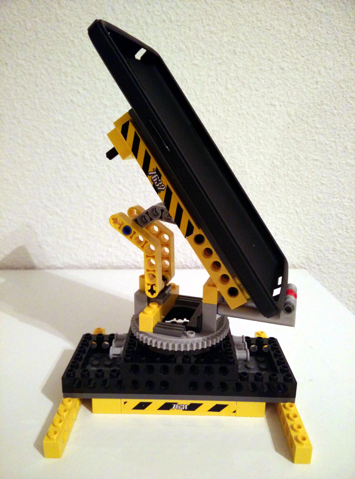 Lego Cell Phone Dock Spins 360 Boing Boing