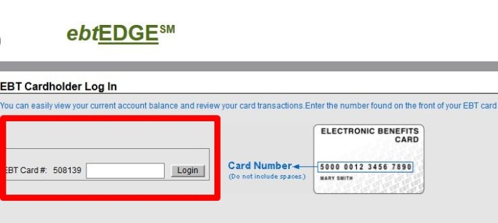 Login To Www Ebtedge Com And View Ebt Account Ebtcardbalancenow Com