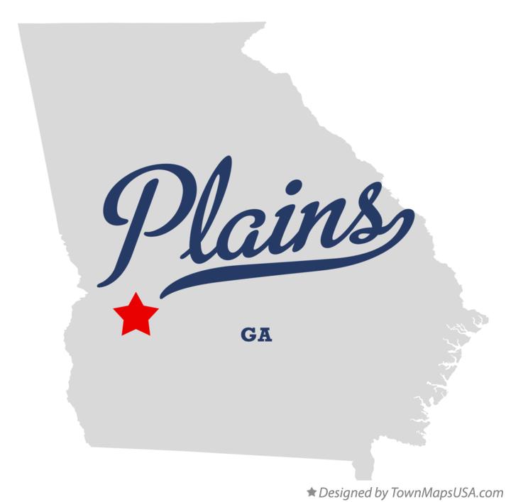 Map Of White Plains Ga Georgia