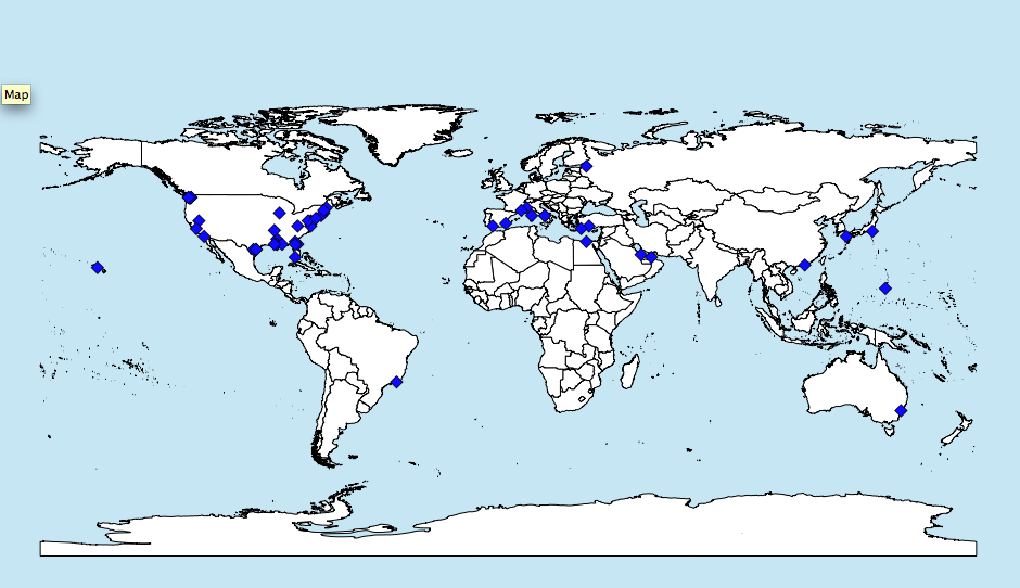 Mapping U S Naval Bases And Ports Cartographica