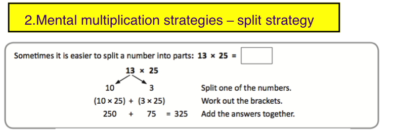 Math Strategies For Multiplication