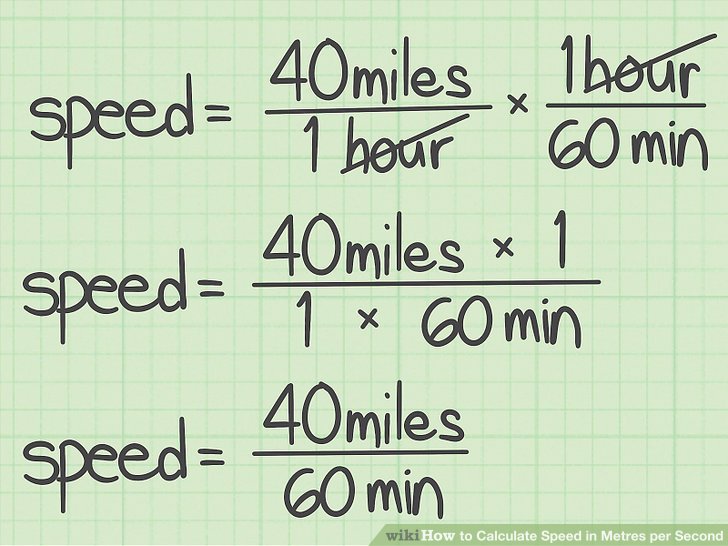 Meter Per Second To Miles Per Hour Conversion