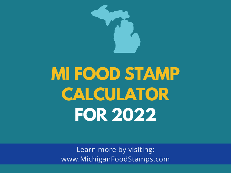 Michigan Food Stamp Eligibility For 2022 My Blog