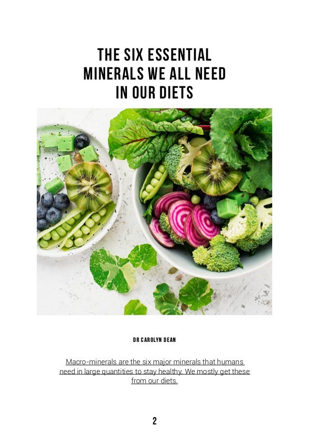 Minerals Are Insanely Important In Our Diets We Talk A Lot About Macros And Getting Enough