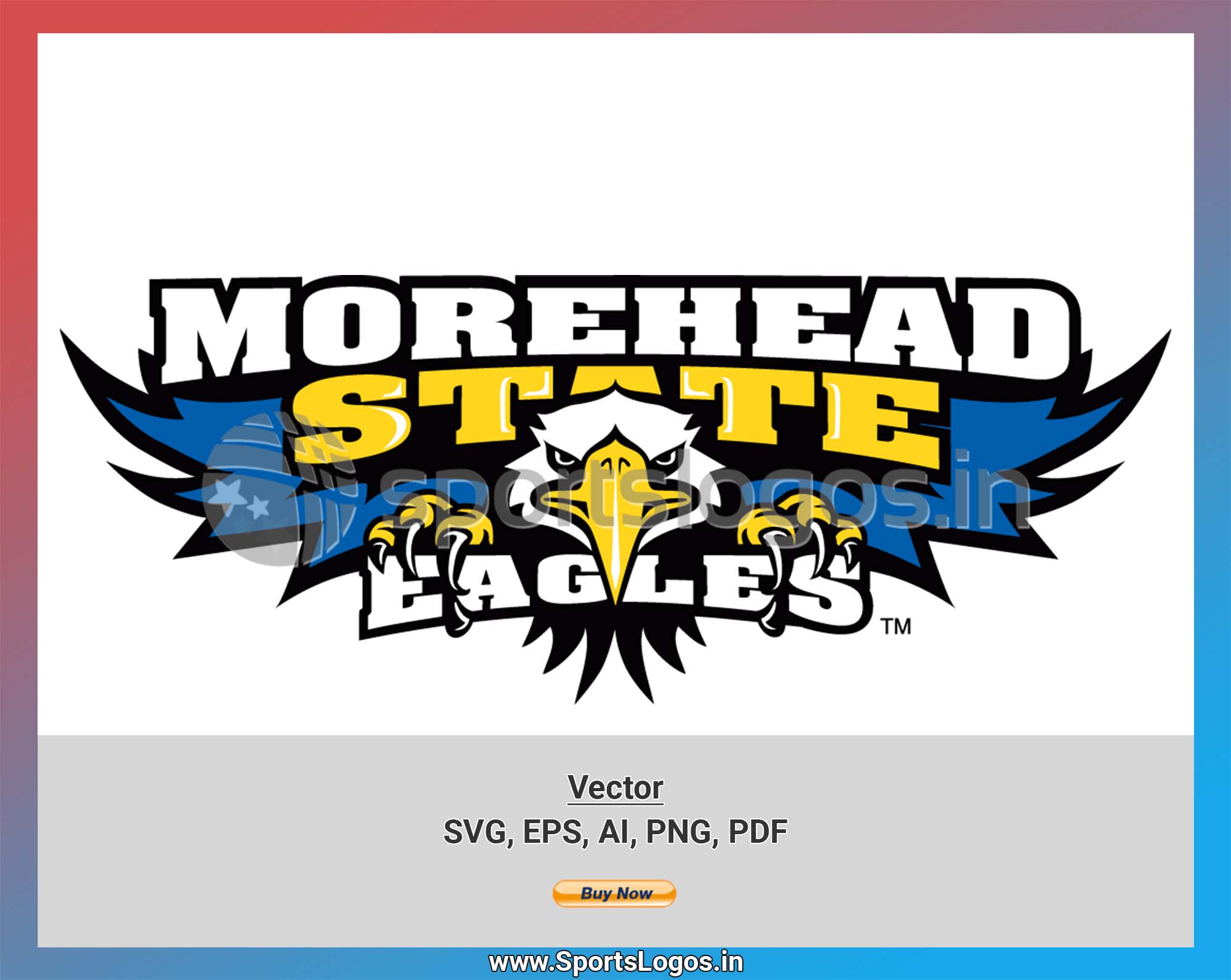 Morehead State Eagles Logo Primary Logo Ncaa Division I I M Ncaa