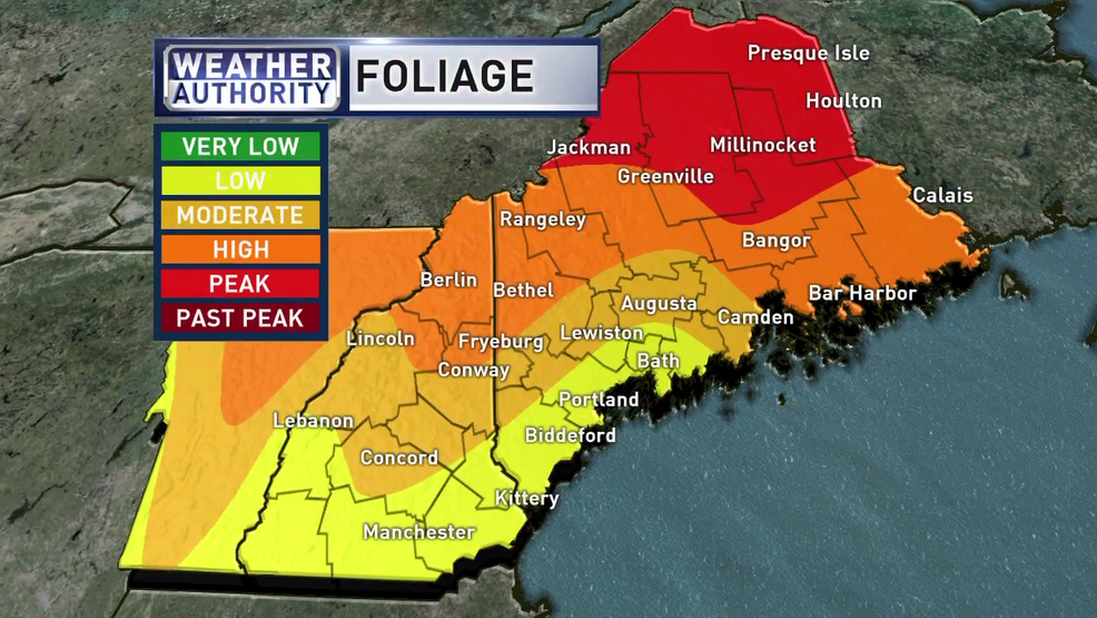 Most Of Nh Now Seeing Peak Fall Foliage