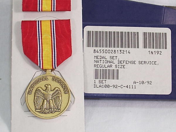 National Defense Service Medal Ndsm The National Defense Service