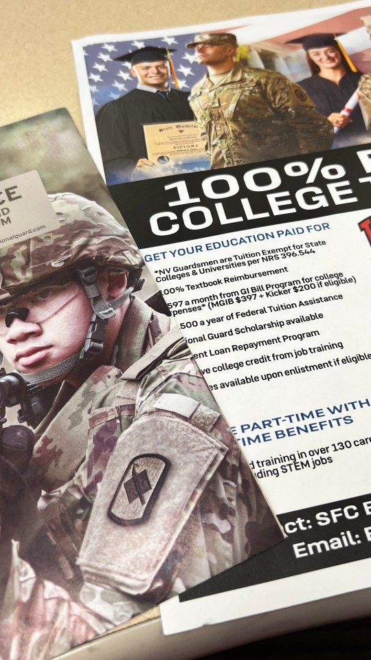 Nevada Army National Guard Recruitment Ranked High Despite Nationwide