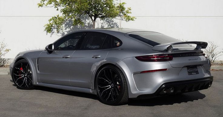 New Porsche Panamera Shows Off Widebody Kit And 22 Wheels Carscoops