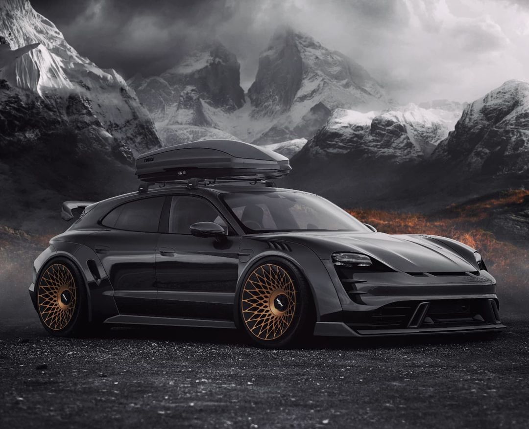 Porsche Taycan Sport Turismo Custom Body Kit By Ildar Project Compra