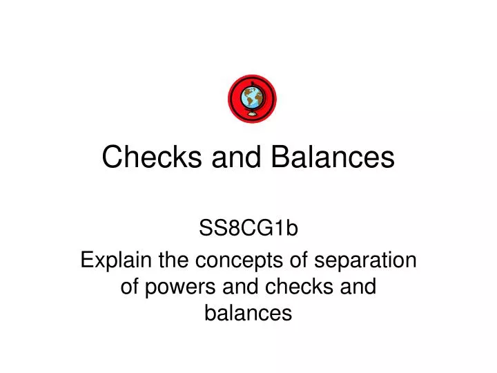 Ppt American Political Structure Checks And Balances Powerpoint